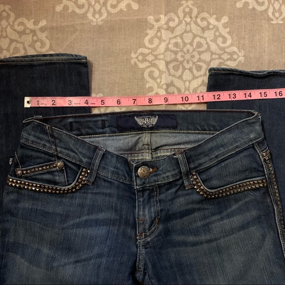 Rock & Republic Pyramid Studded Denim - Picture 9 of 13